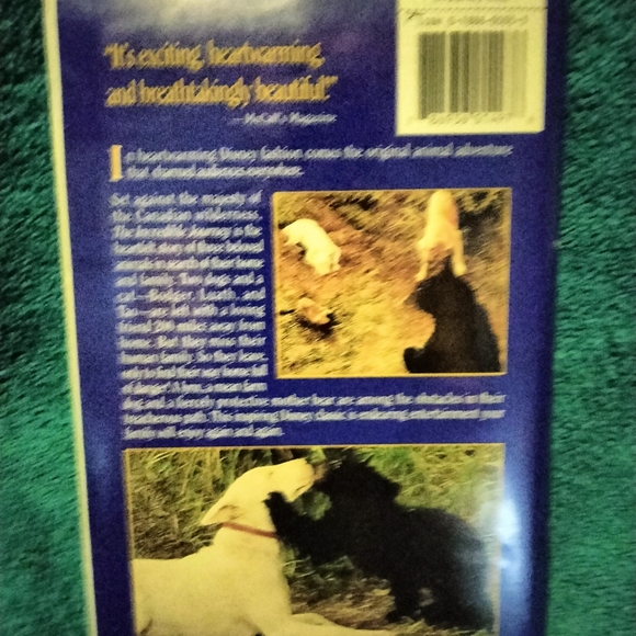 Incredible Journey VHS - Picture 2 of 2